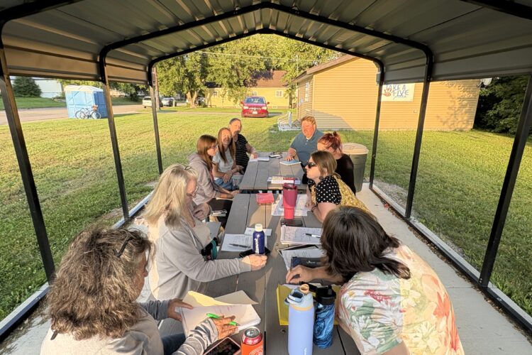 Calumet Community Garden meeting